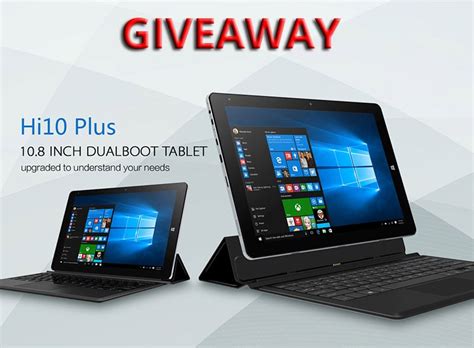 Gizmochina Giveaway - Win A Chuwi Hi10 Plus Tablet - Gizmochina