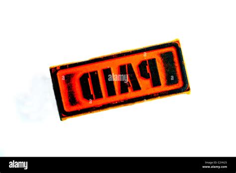 Paid stamp hi-res stock photography and images - Alamy