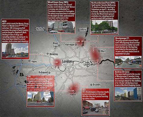 London Gangs Becoming More Ruthless And Moving Out Of Capital Daily