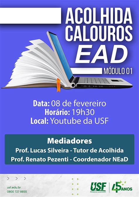 Acolhida Calouros EAD Modulo 1 USF