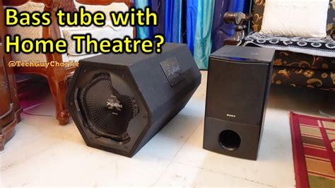 Sony Bass Tube Subwoofer For Cars With Sony Home Theatre No Volt Psu