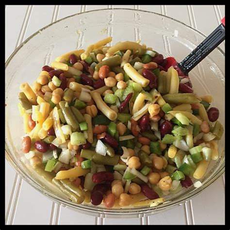 Five Bean Salad Vegan Kitchen Magick