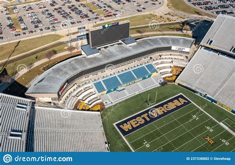 Milan Puskar Stadium for WVU Mountaineers in Morgantown Editorial ...