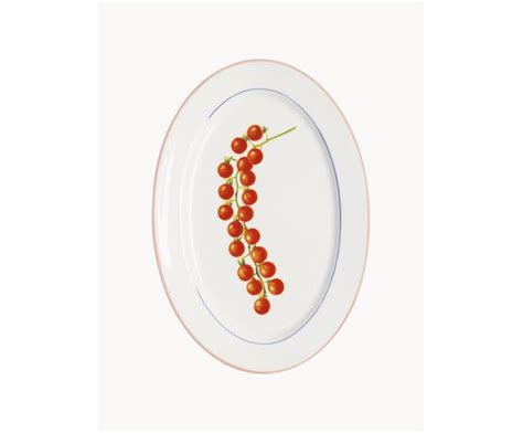 Plat De Service En Porcelaine Fine Bon Chine Tomato Westwing