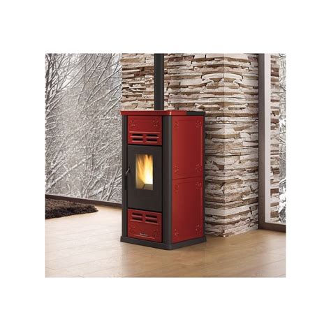 POÊLE À GRANULÉS EXTRAFLAME 001280605 SERAFINA LUX EVO BORDEAUX