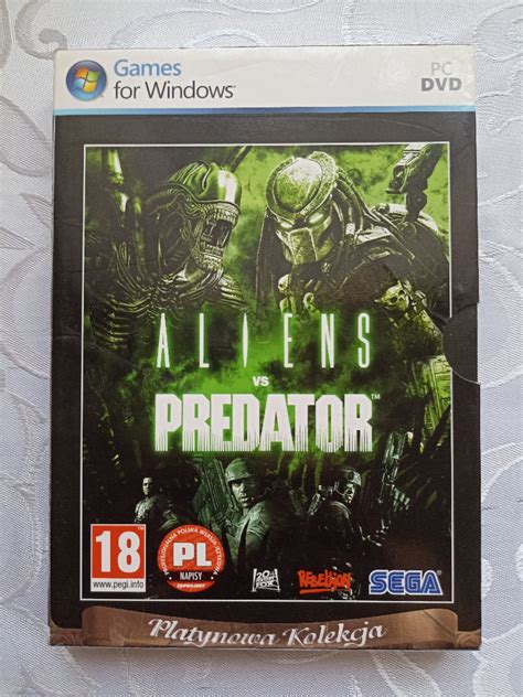 Aliens Vs Predator Najlepsze Gry Na PC Ciekawe Gry Komputerowe