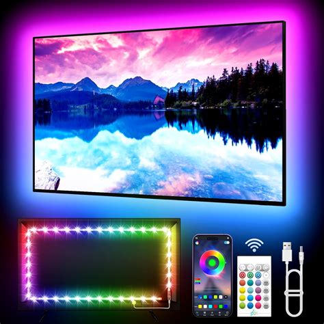 KANTUTOE TV LED Backlight 6 56ft TV LED Lights For 32 45 Inch TV