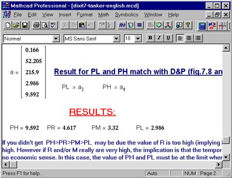 Real Options Mathematical Software Applications