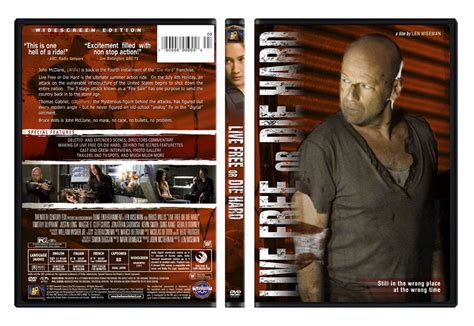 DVD Cover Design: Die Hard 4 (2007)