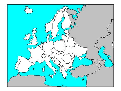 Quiz Map Of Europe