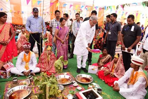 Cg मुख्यमंत्री कन्या विवाह योजना साढ़े सात हजार कन्याओं के विवाह का