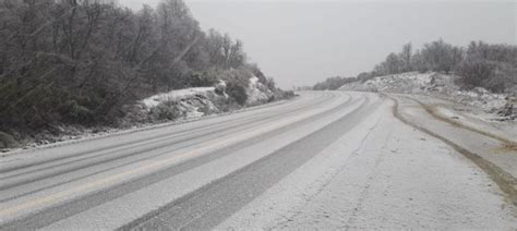 Nieva En Forma Intensa En La Ruta Y Piden Extremar Precauciones