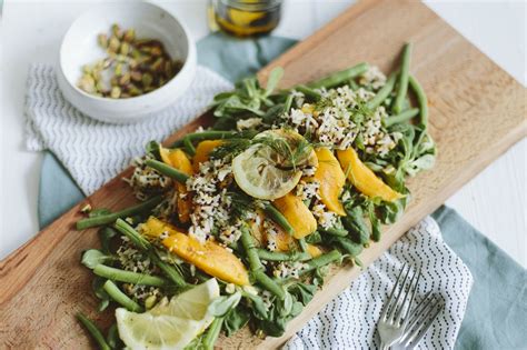 Quinoa Salade Met Mango En Sperziebonen Veggipedia