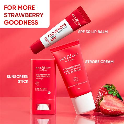 buy dot key strawberry dew deep cleansing balm  face lip eye