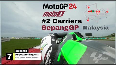 MotoGP 24 Carriera Episodio 2 Sepang Malesia Gameplay YouTube