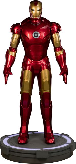 Marvel Iron Man Mark III Life Size Figure By Sideshow Collec Sideshow