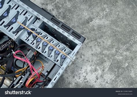 Using Brush Clean Computer Case Use Stock Photo 2198574885 | Shutterstock