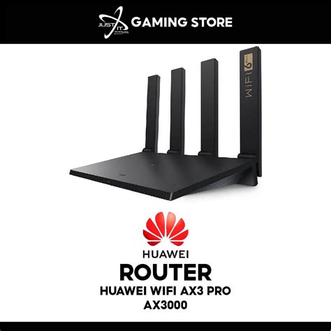 HUAWEI WS7206-20 WIFI AX3 PRO AX3000 DUAL BAND GIGABIT ROUTER (BLACK ...