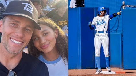 UCLA Softball Star Maya Brady Receives Support From Uncle Tom Brady ...