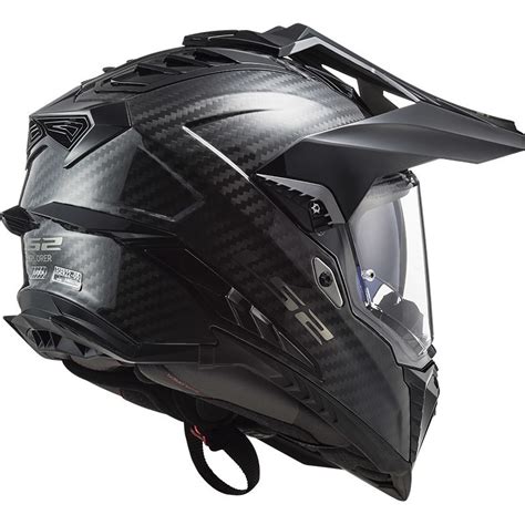 Off Road Touring Motorcycle Helmet In Carbon Ls Mx Explorer C