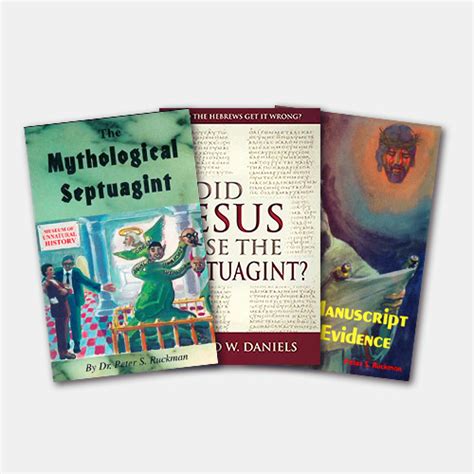 The Septuagint Bundle • Now The End Begins