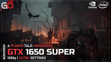 A Plague Tale Innocence GTX 1650 SUPER I5 9400F 1080p Benchmark