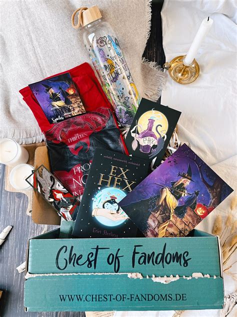 Chest Of Fandoms Box Chest Of Fandoms Merch F R Nerds Buchboxen