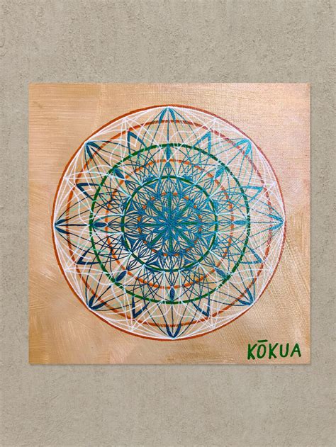 Kokua Mandala Painting Goodvibegoda