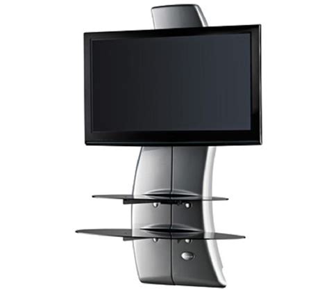 Ghost Design 2000 Rotation Meuble TV Support Silver Meuble TV BUT