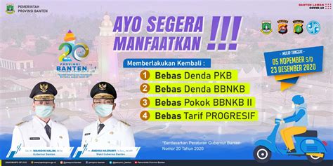 Banten Bebaskan Denda Pajak Kendaraan Bermotor Bukabanten