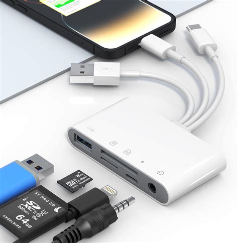 Amazon Apple Mfi Certifiedsd Card Reader For Iphone Ipad Multi