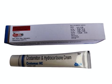 Crotamiton Hydrocortisone Cream, Packaging Size: 20 gm at Rs 100/piece ...