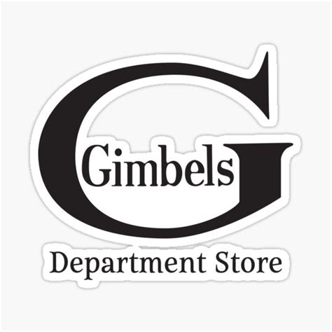 "Gimbels Department Store" Sticker by TeeArcade84 | Redbubble