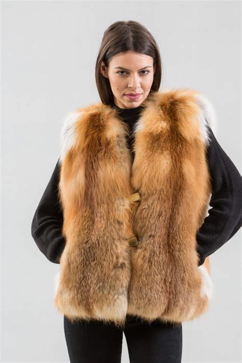 Fox Fur Coat Fox Fur Jacket And Vests Haute Acorn