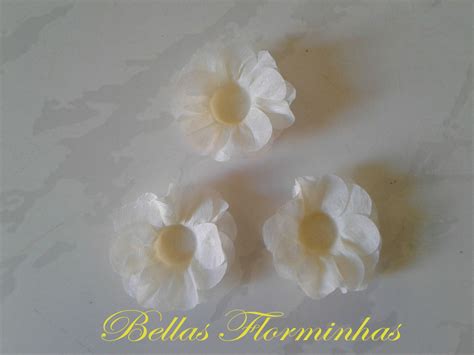 Forminha Para Doces Flor Aberta Marfim Elo7