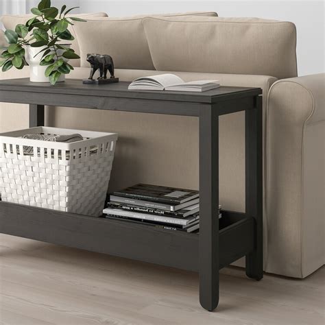 Havsta Console Table Dark Brown 100x35x63 Cm Ikea