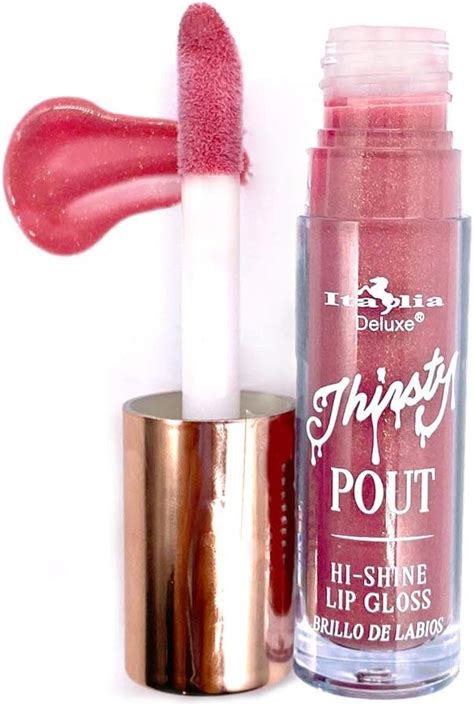 Lip Gloss Thirsty Pout Brillo Labial Italia Deluxe Orgasm Amazon