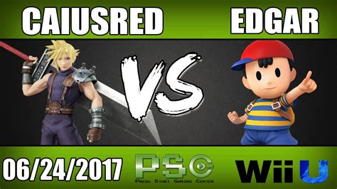 Caiusred Cloud Vs Raw Edgar Ness Wii U Winners Round Smash