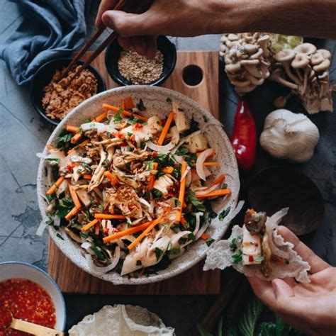 Vegan Vietnamese Jackfruit Salad Gastroplant