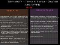 Tarea Uso De Una Mype Esquemas Y Mapas Conceptuales De Derecho