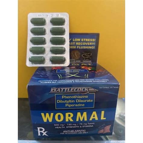 Tablets Wormal Dewormer Anthelmintic Lazada Ph