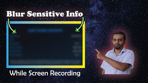 How To Blur Parts Of Your Screen While Screen Recording YouTube