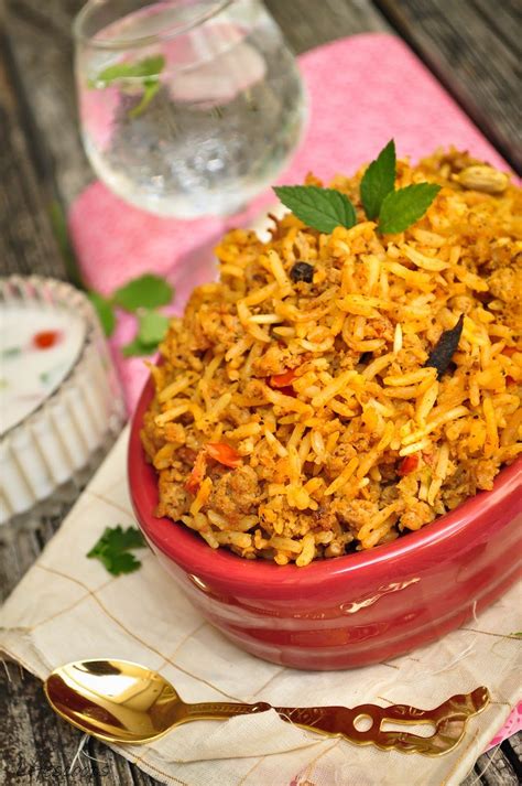 Life Scoops Easy 30 Minute Pressure Cooker Keema Biryani Indian Style Rice Pilaf With Ground