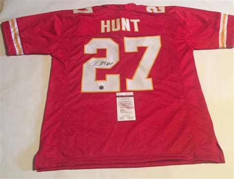 Kareem Hunt Signed Chiefs Jersey (JSA COA) | Pristine Auction