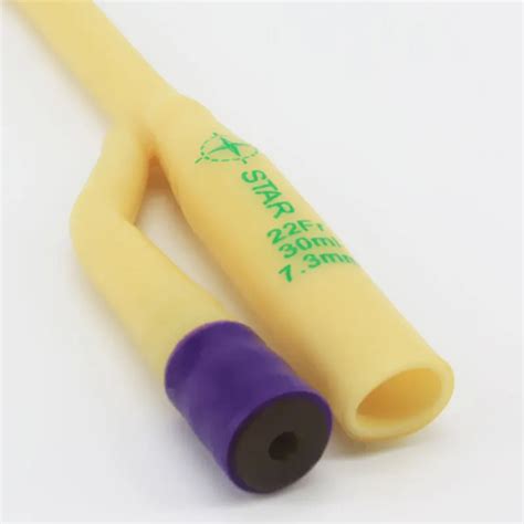 «12pcs Disposable Urinary Catheter Latex Foley Catheter Silicone Coated