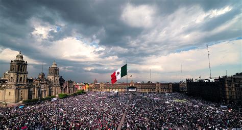 ¡todo Un éxito Así Fue El Mitin De Amlo En El Zócalo