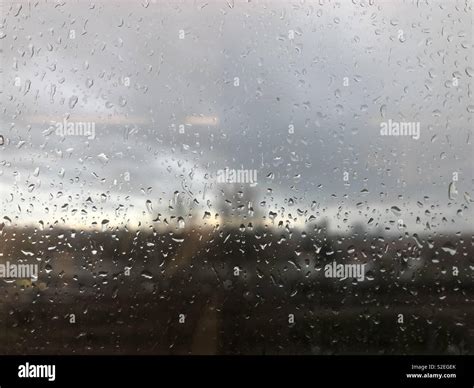 Rain drops on window glass Stock Photo - Alamy