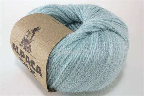 Пряжа "Alpaca Silk" из шерсти мериноса и шелка, производится в Перу