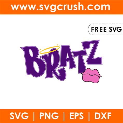 Bratz Font Svg