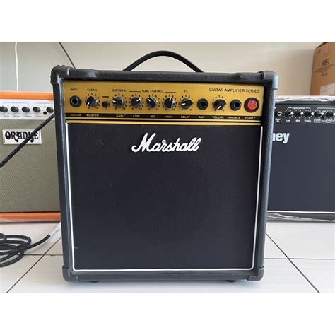 Jual Ampli Gitar Marshall Suara Clean Efek Distorsi Delay Inch